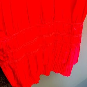 NWT neon pink dress - size M - very flattering